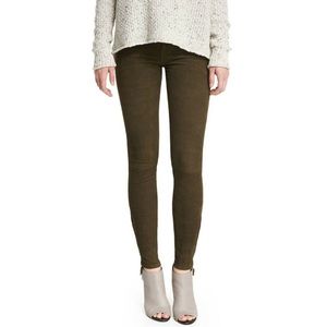 J Brand Genuine Leather Skinny Leg Pants Size 28